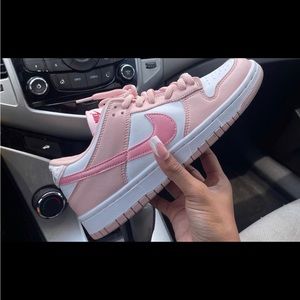 Pink Nike dunks